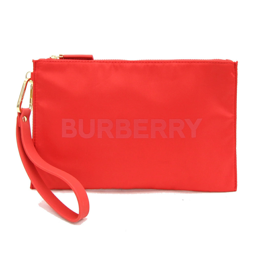 Burberry Clutch Red Clutch Bag